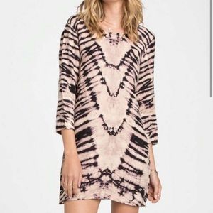 Billabong Gypsy Daze Dress Bohemian Brown Large
